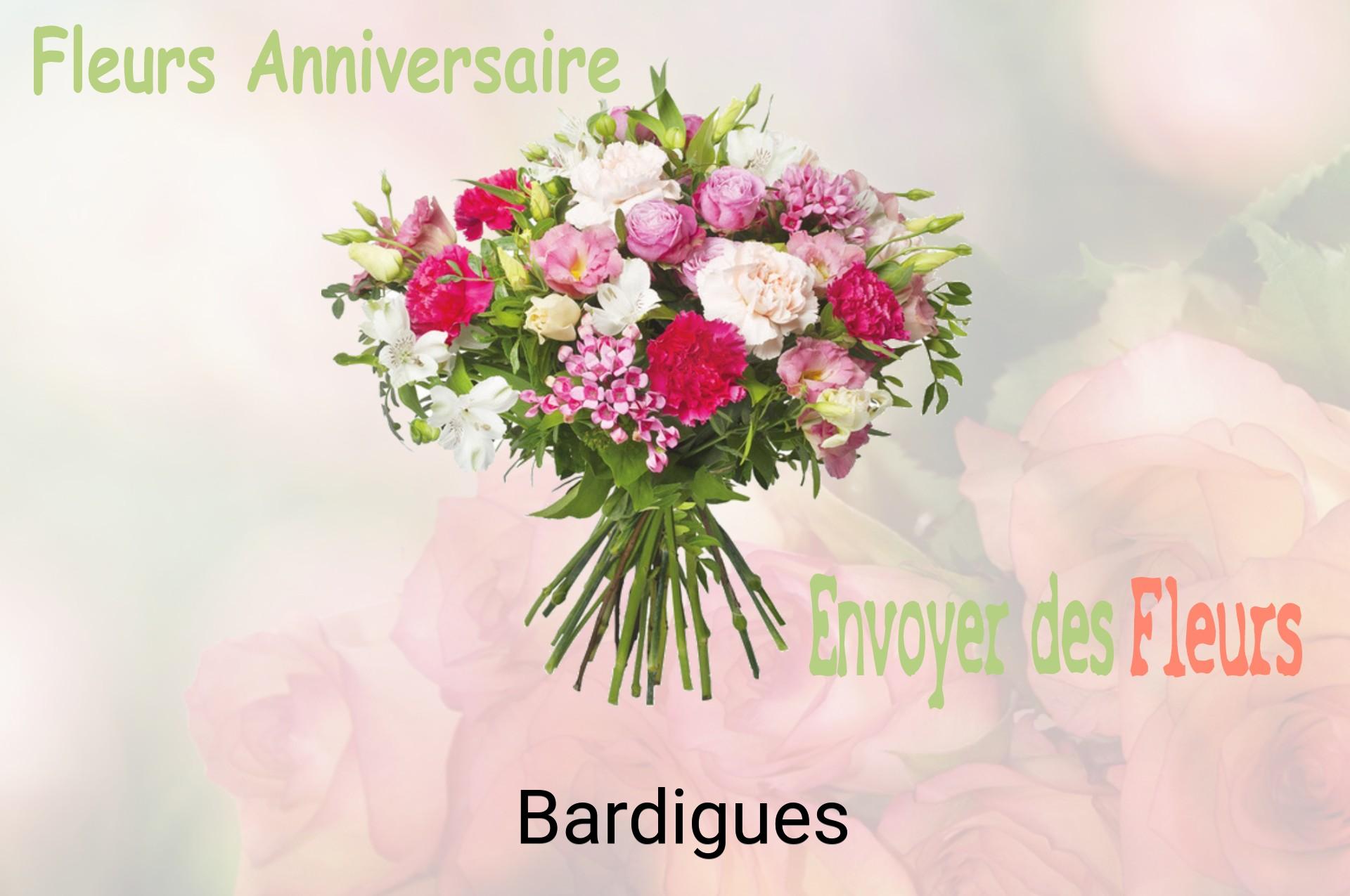 Bouquet de fleurs d’anniversaire livré à Bardigues