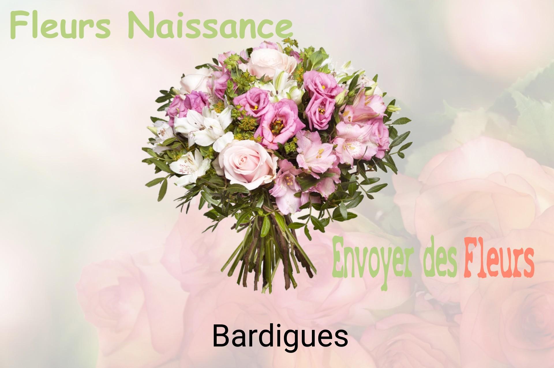 Bouquet de fleurs de naissance livré à Bardigues